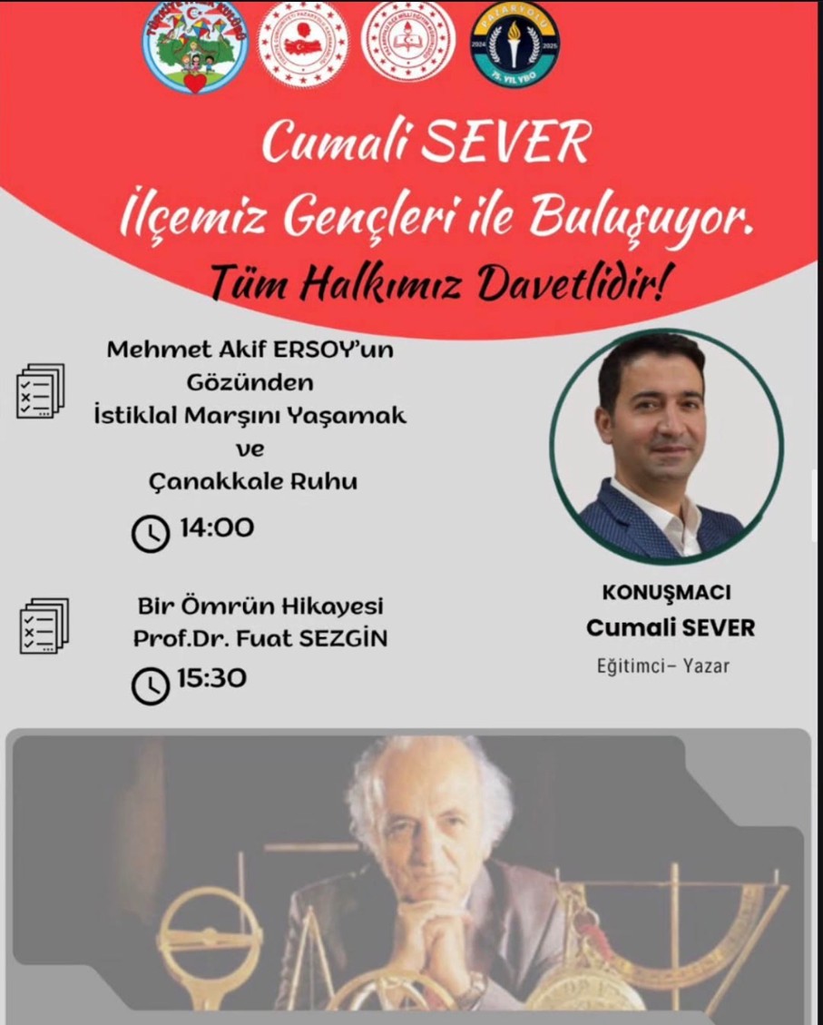Erzurum İstiklal Marşı ve Çanakkale Ruhu Söyleşisi